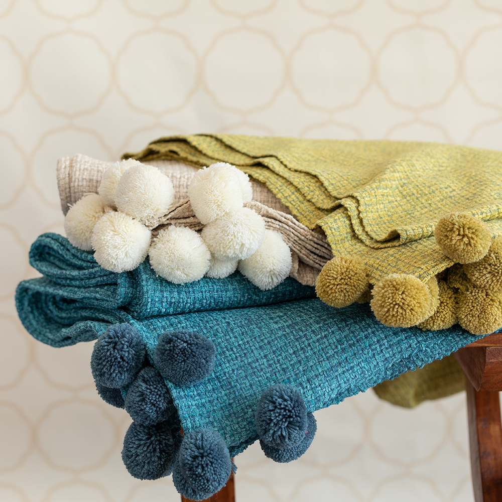 Luxury Throw - Lime