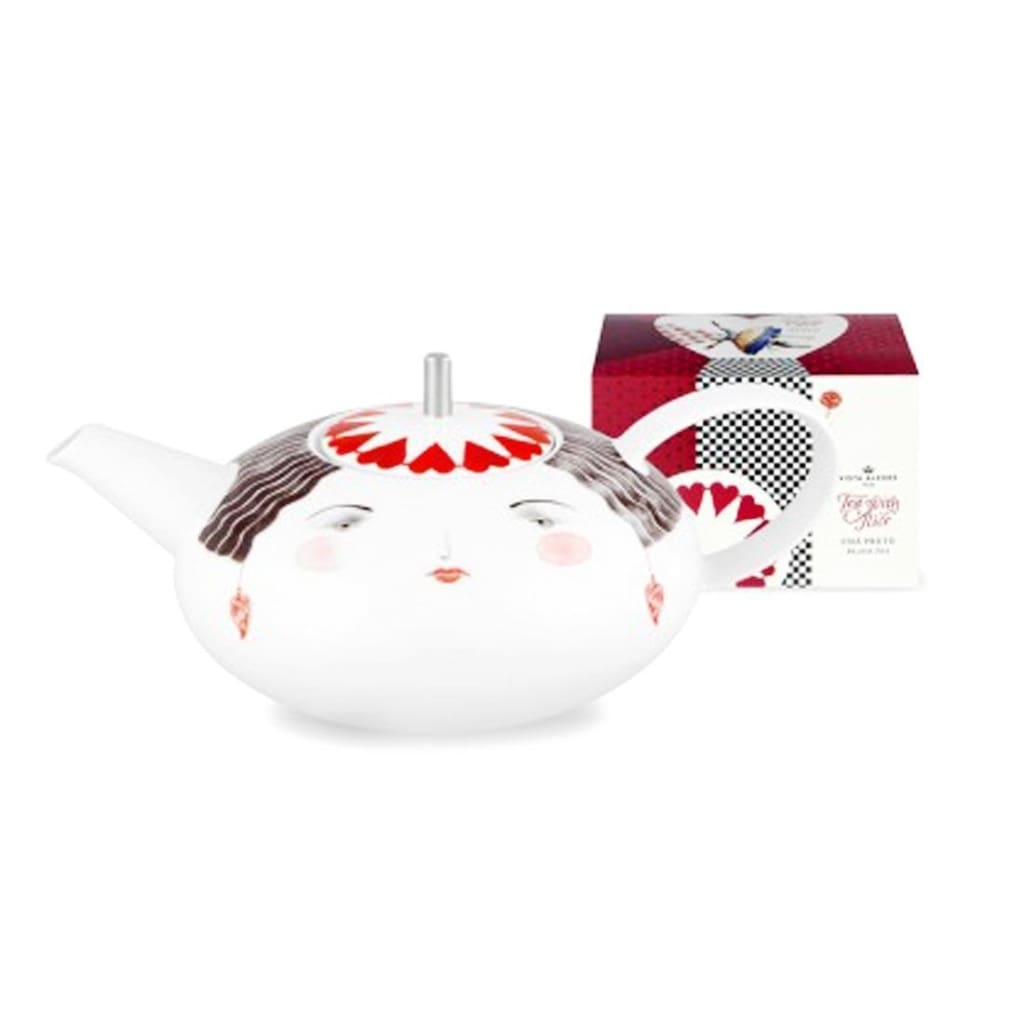 TEA WITH ALICE Set Tea Pot & Tea bag (gift box)